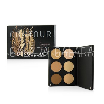 YOUNGBLOOD Contour Palette For All Skin Tones (3x Highlight Shades, 3x Contouring Shades)